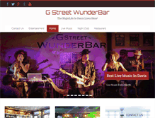 Tablet Screenshot of gstreetwunderbar.com